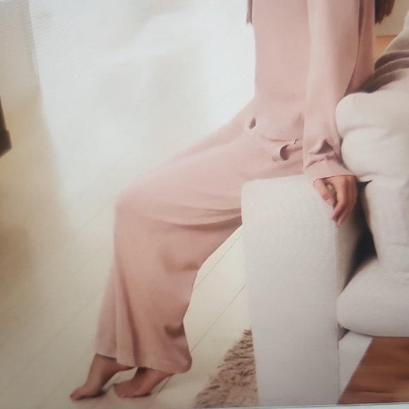 Barefoot Dreams Sunbleached Seamed Pants Size XS - Picture 5 of 7